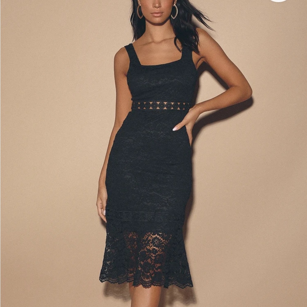 NWT Black Lulus Dress